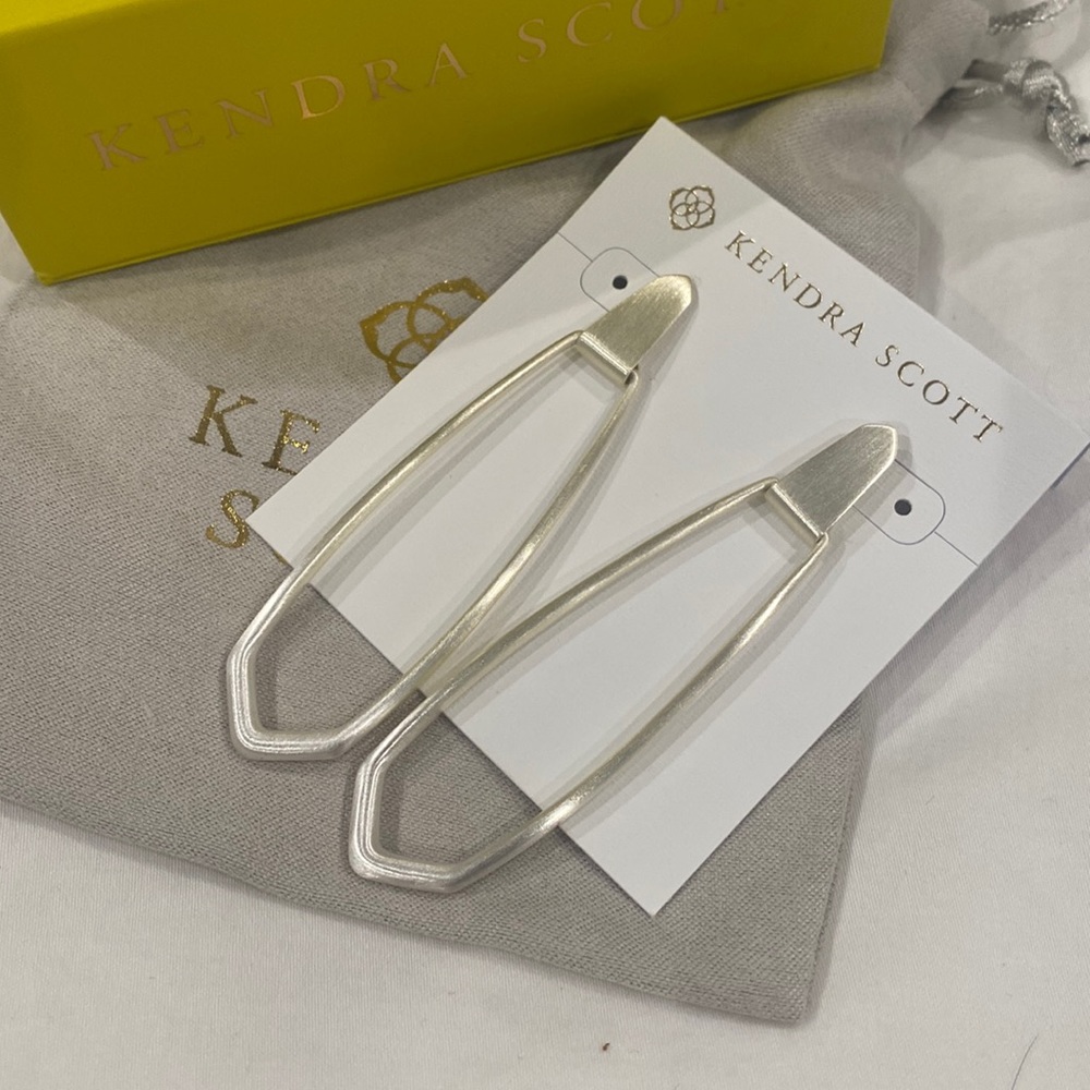 Kendra Scott Silver Earrings